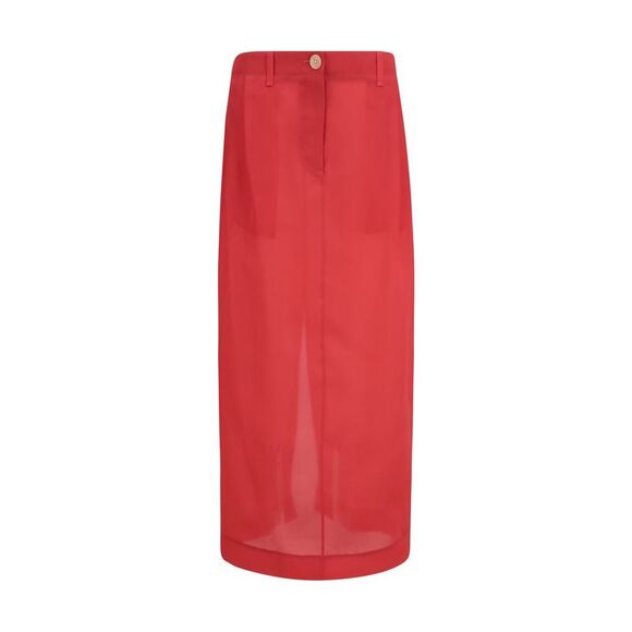 Khaite Dresses & Skirts - Khaite Multicolor Silk Midi Women's Skirt